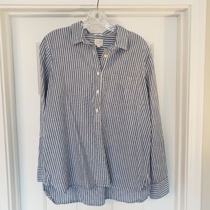 J Crew Boyfit Popover